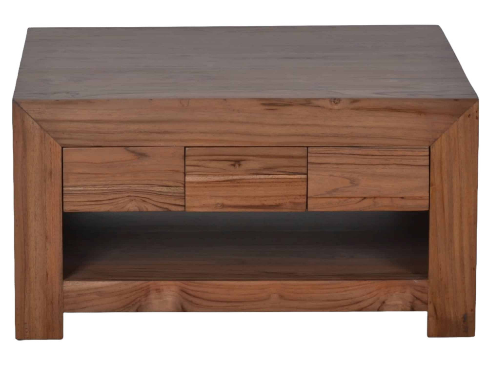 Couchtisch Maharaja Modern Massivholz Teak Braun
