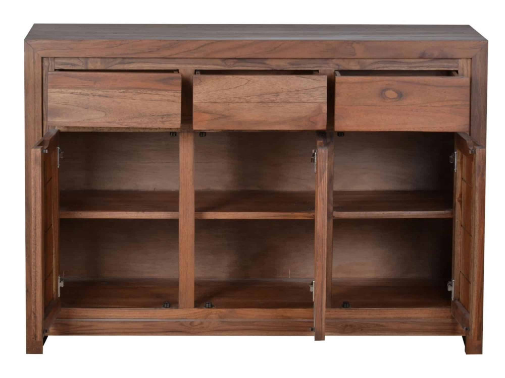 Sideboard Maharaja Modern Teak Braun