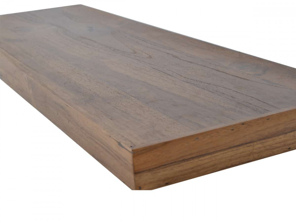 Wandregal Mumba Modern Teak Braun