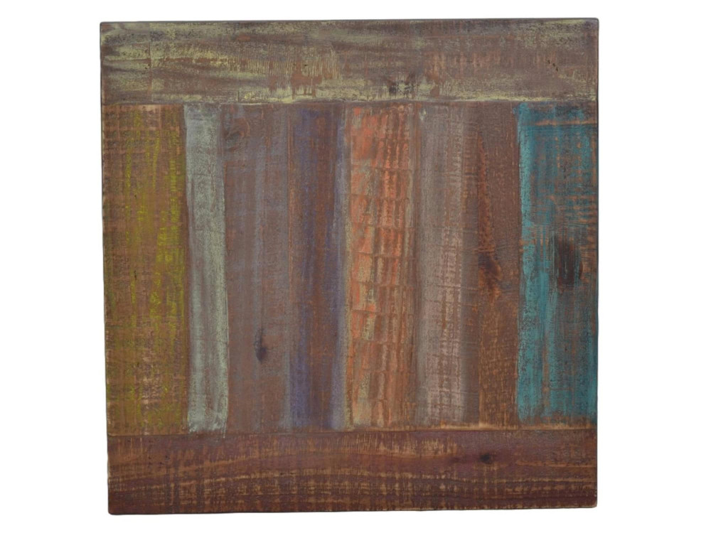 Beistelltisch Cancun Shabby Chic Massivholz Pinie Bunt