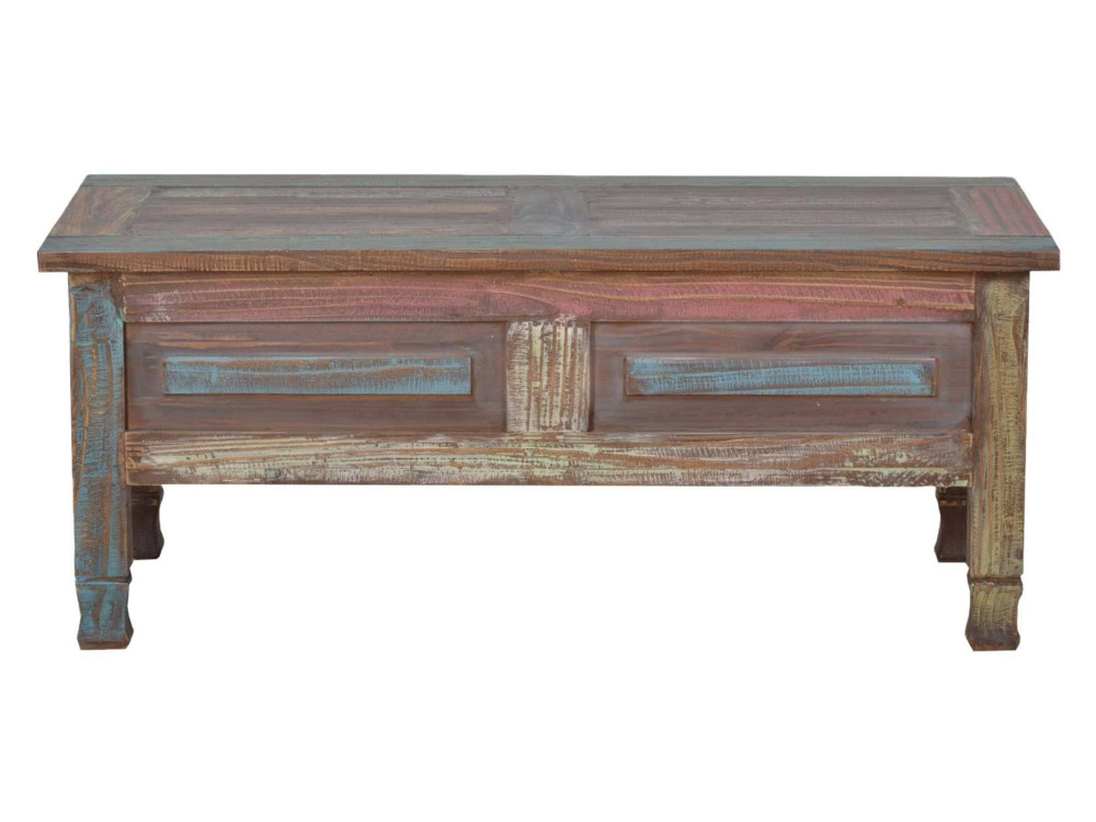 Couchtisch Cancun Shabby Chic Pinie Bunt