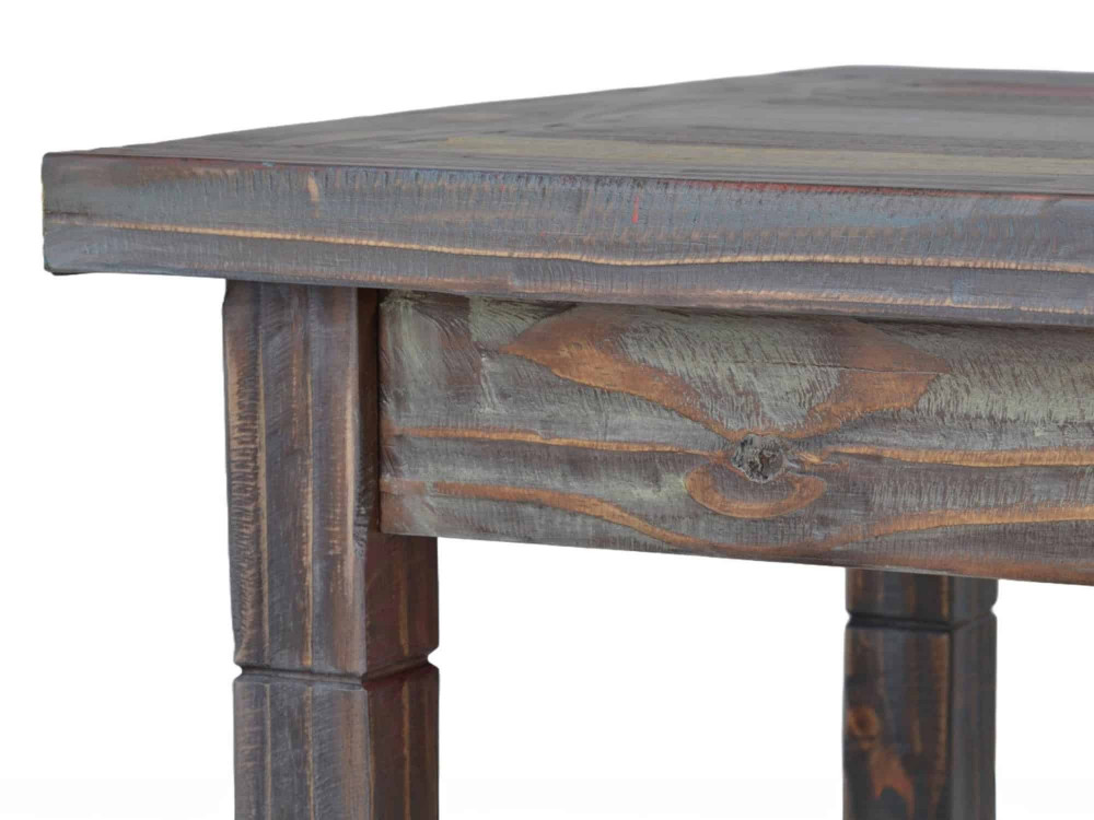 Esstisch Cancun Shabby Chic Massivholz Pinie Bunt