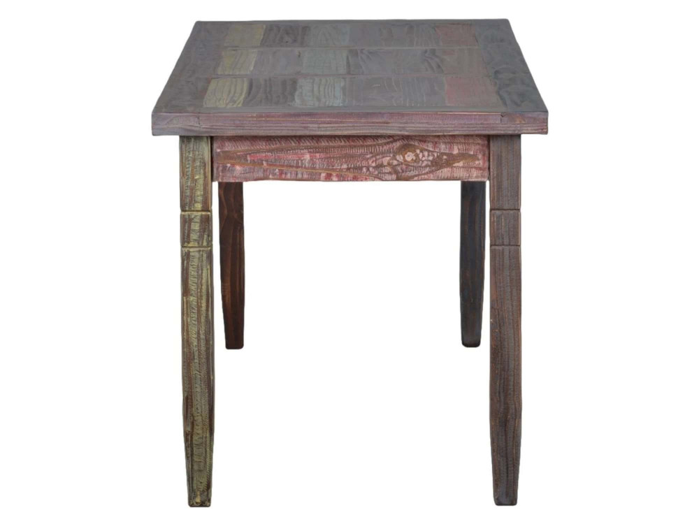 Esstisch Cancun Shabby Chic Massivholz Pinie Bunt