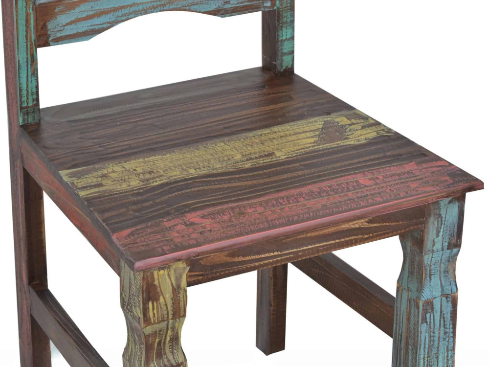 Esszimmerstuhl Cancun Shabby Chic Pinie Bunt