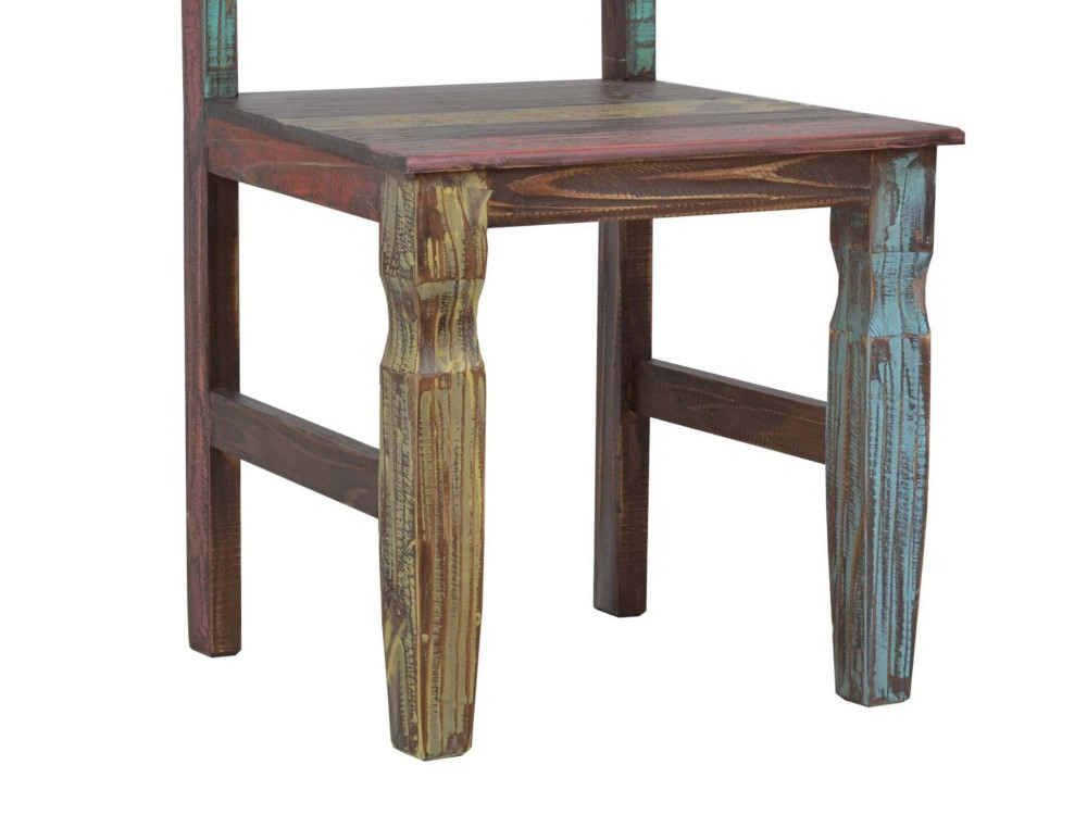 Esszimmerstuhl Cancun Shabby Chic Pinie Bunt