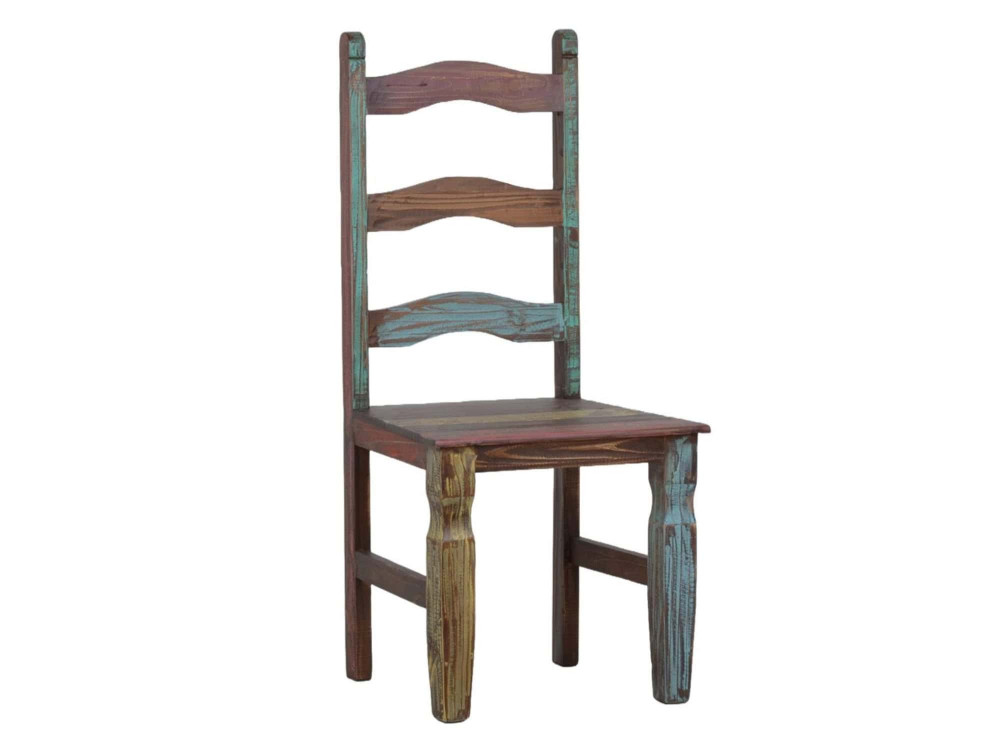 Esszimmerstuhl Cancun Shabby Chic Pinie Bunt