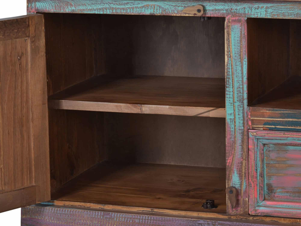 Lowboard Cancun Shabby Chic Pinie Bunt