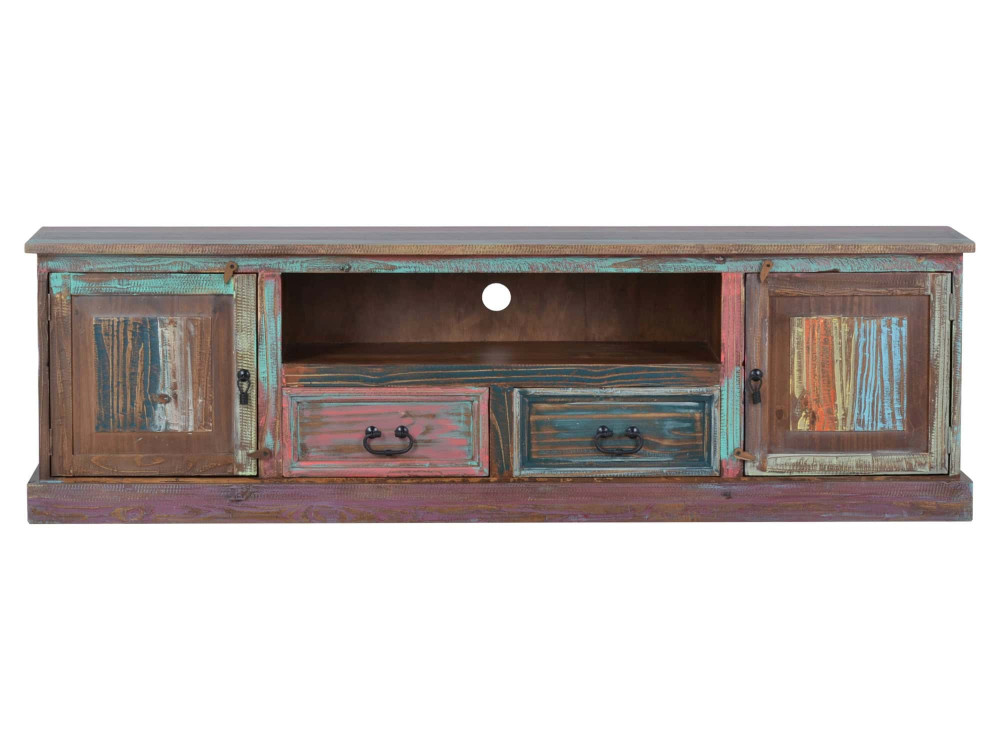 Lowboard Cancun Shabby Chic Pinie Bunt