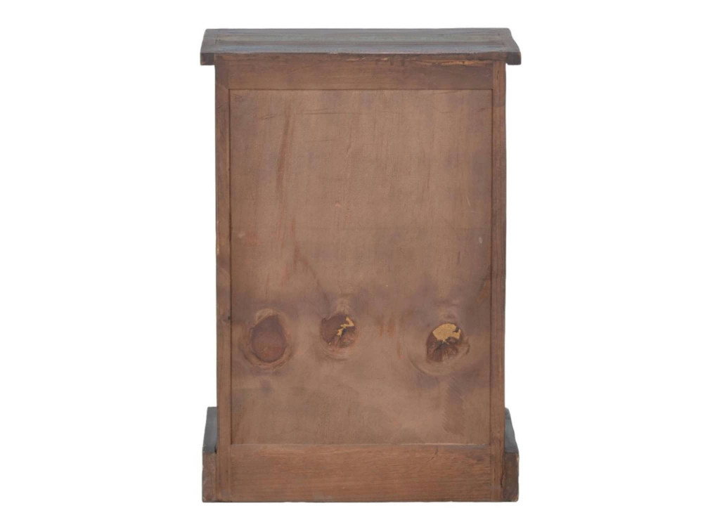 Nachttisch Cancun Shabby Chic Pinie Bunt