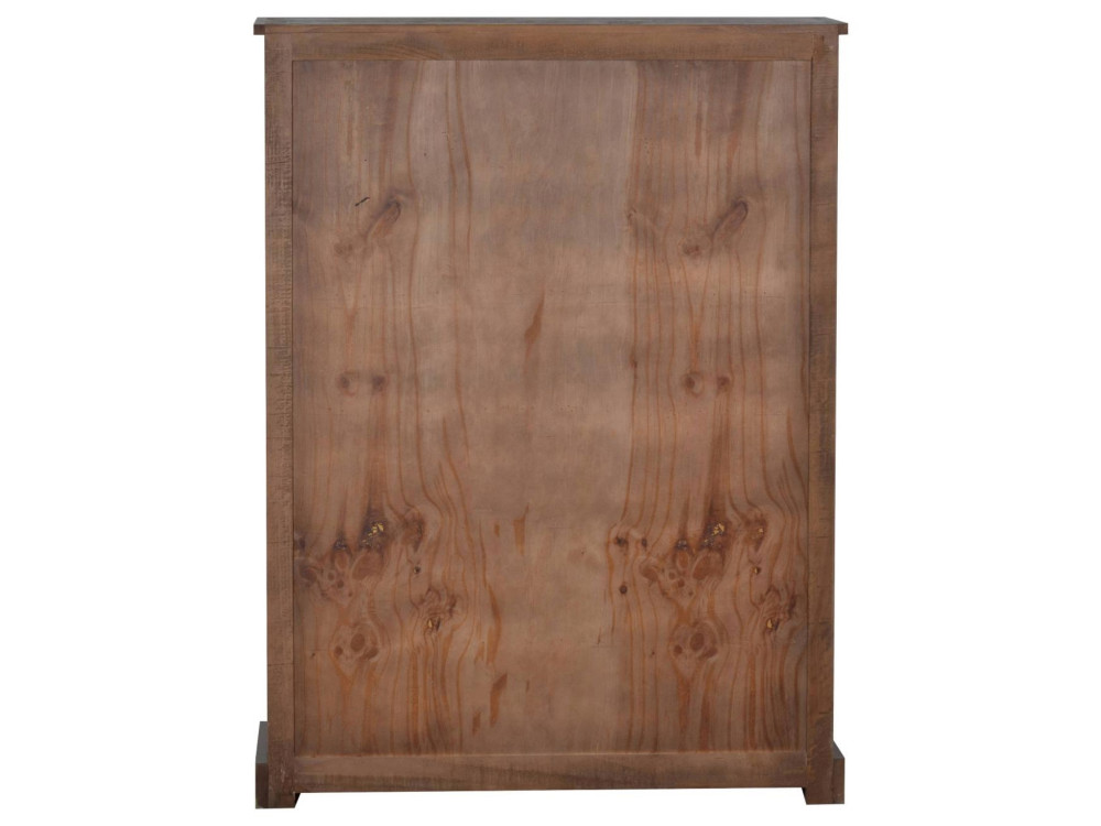 Schuhschrank Cancun Shabby Chic Massivholz Pinie Bunt