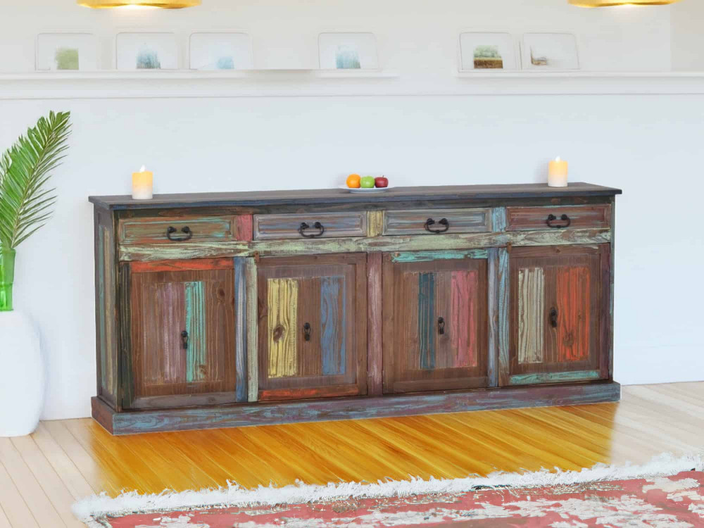 Sideboard Cancun Shabby Chic Pinie Bunt