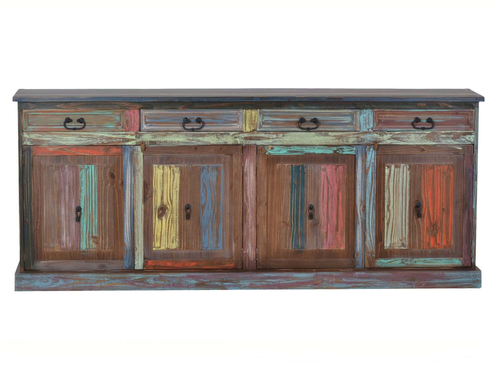 Sideboard Cancun Shabby Chic Pinie Bunt