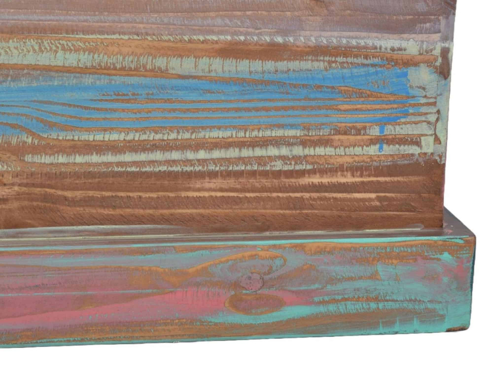 Truhentisch Cancun Shabby Chic Pinie Bunt