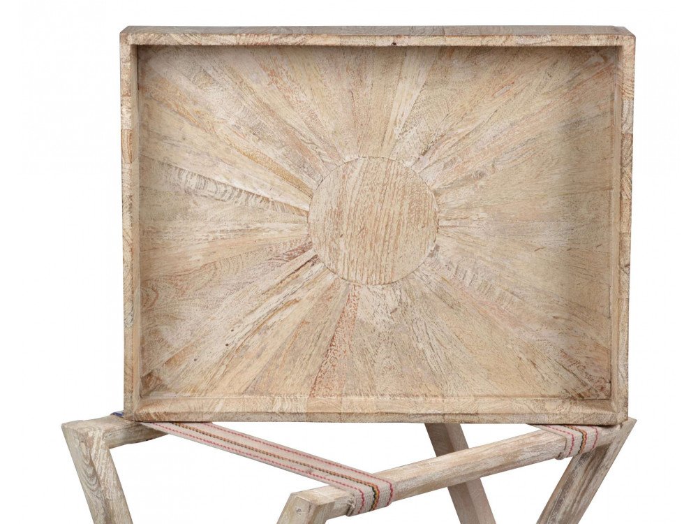 Tablett Suri Landhaus Mango Grau