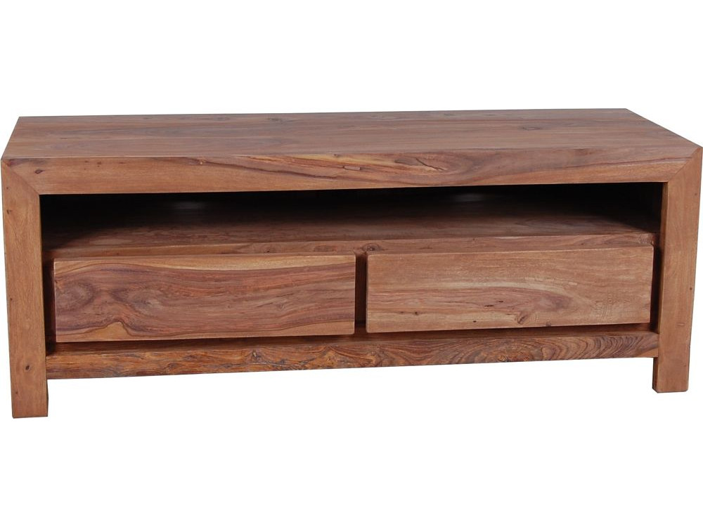 TV-Kommode Maharaja Modern Sheesham Sheesham natur