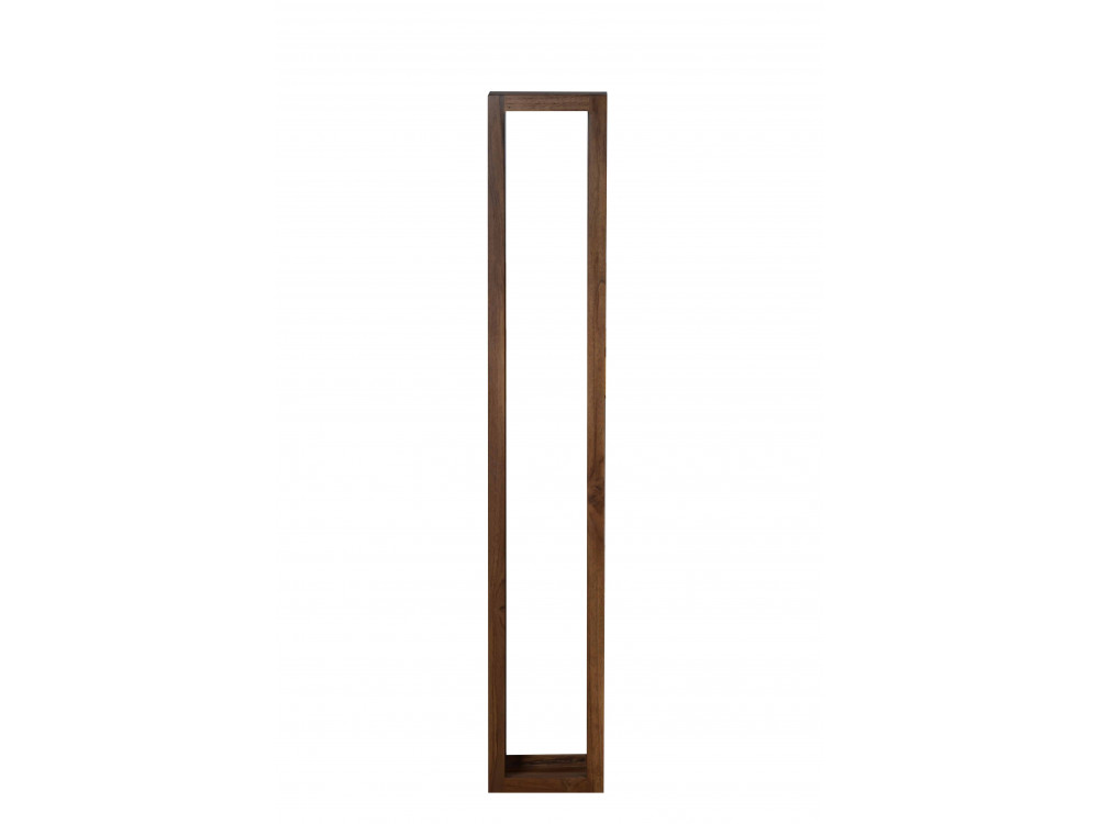 Wandregal Tamesi Modern Teak Dunkelbraun