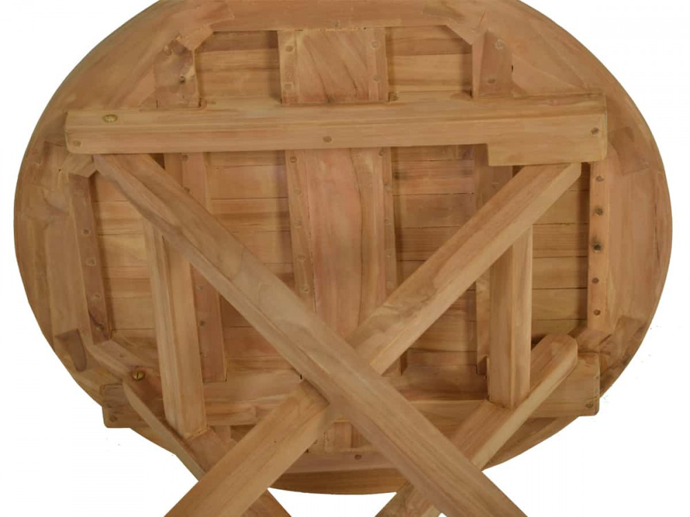 Gartentisch  Gartenmöbel Outdoor Modern Teak Honig