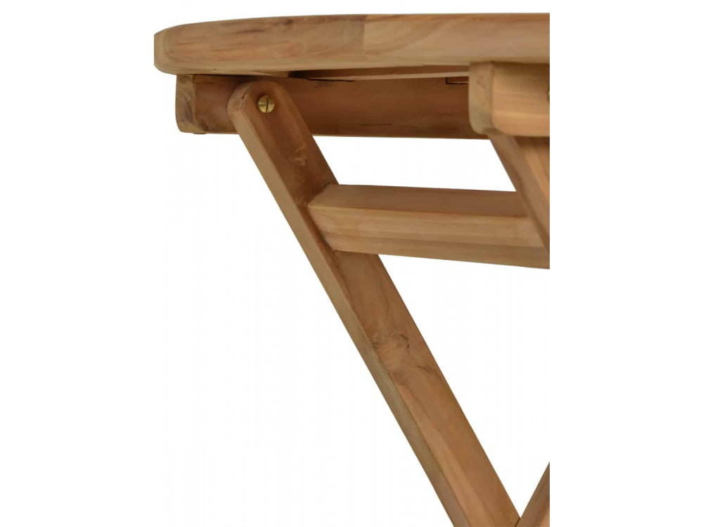 Gartentisch  Gartenmöbel Outdoor Modern Teak Honig