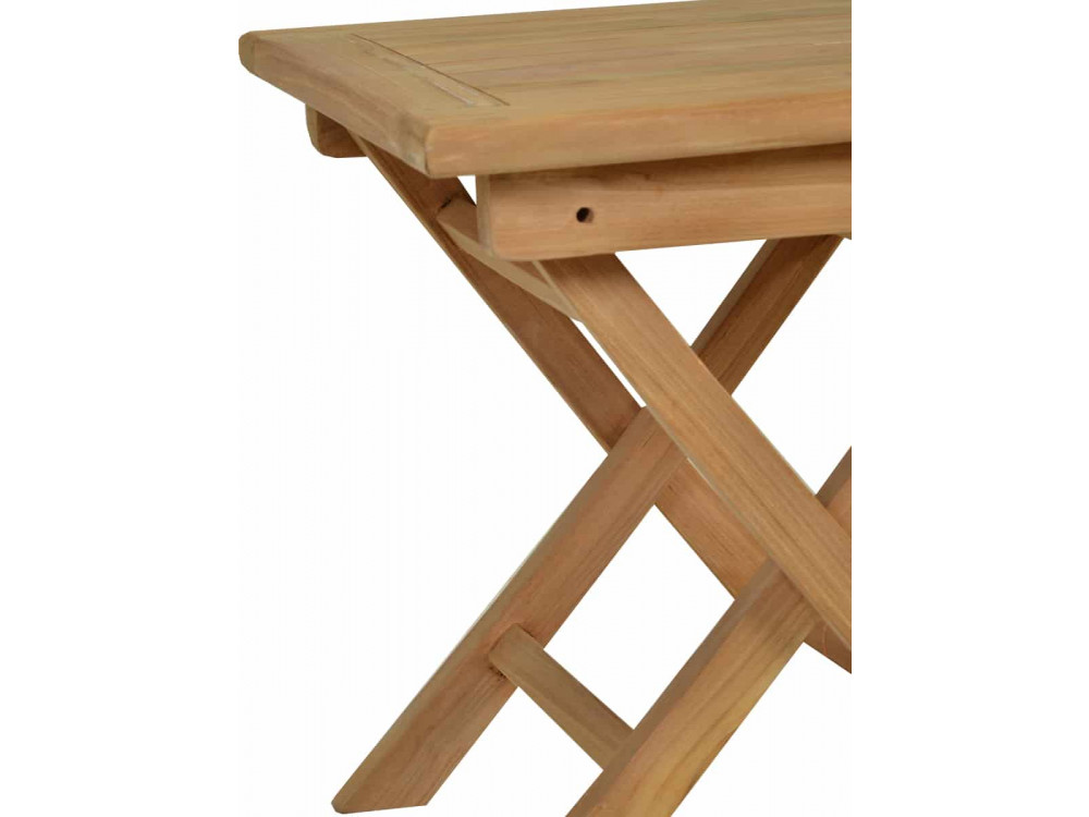 Gartentisch  Gartenmöbel Outdoor Modern Teak Honig