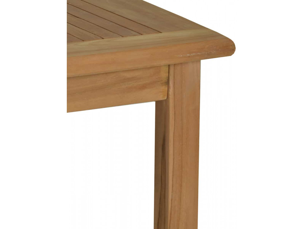 Gartentisch  Gartenmöbel Outdoor Modern Teak Honig