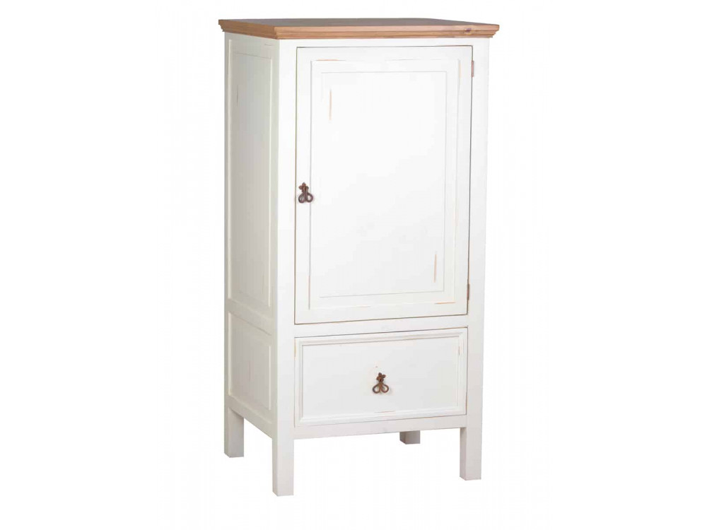 Küchenmodul Mexico Möbel Landhaus Massivholz Pinie Weiß