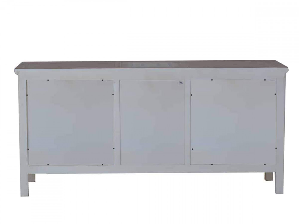 Küchenmodul Mexico Möbel Landhaus Massivholz Pinie Weiß