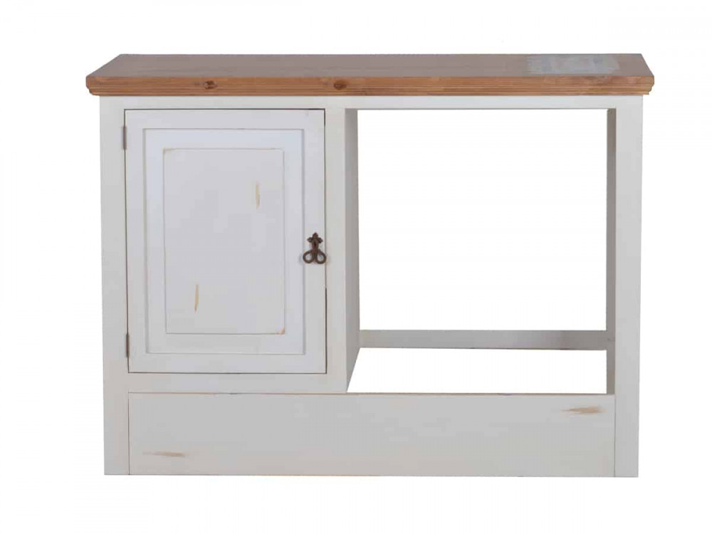 Küchenmodul Mexico Möbel Landhaus Pinie Weiß