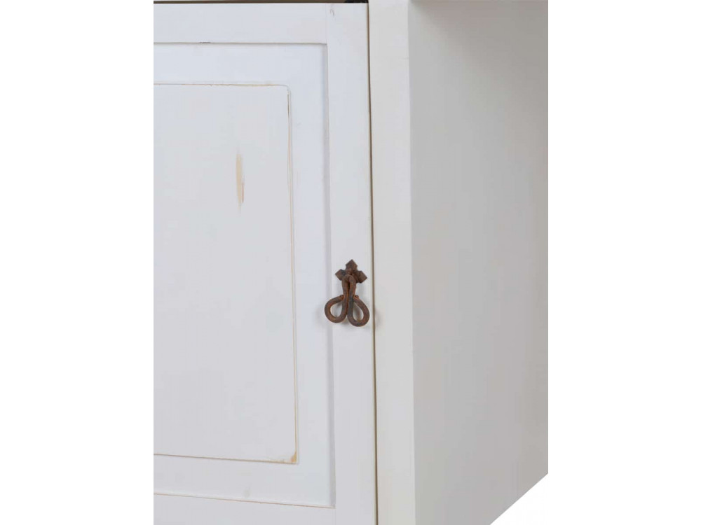 Küchenmodul Mexico Möbel Landhaus Pinie Weiß