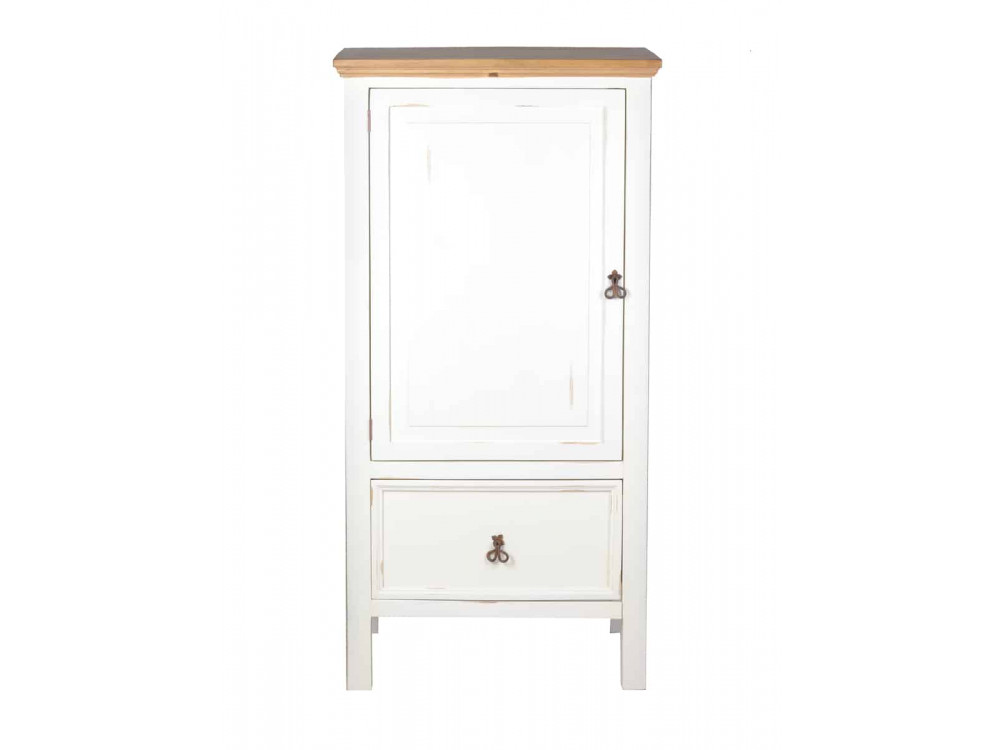 Küchenmodul Mexico Möbel Landhaus Pinie Weiß