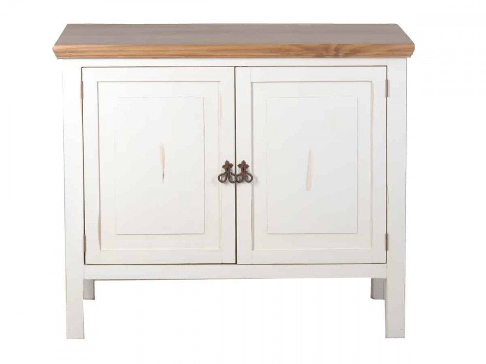 Küchenmodul Mexico Möbel Landhaus Pinie Weiß