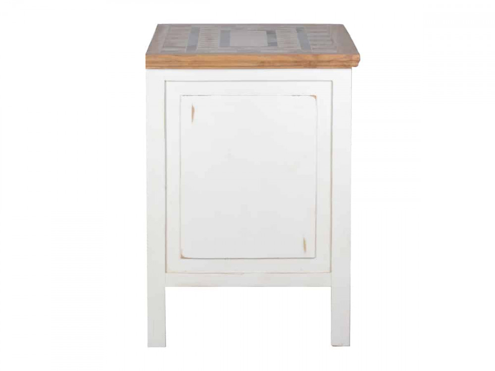 Küchenmodul Mexico Möbel Landhaus Pinie Weiß