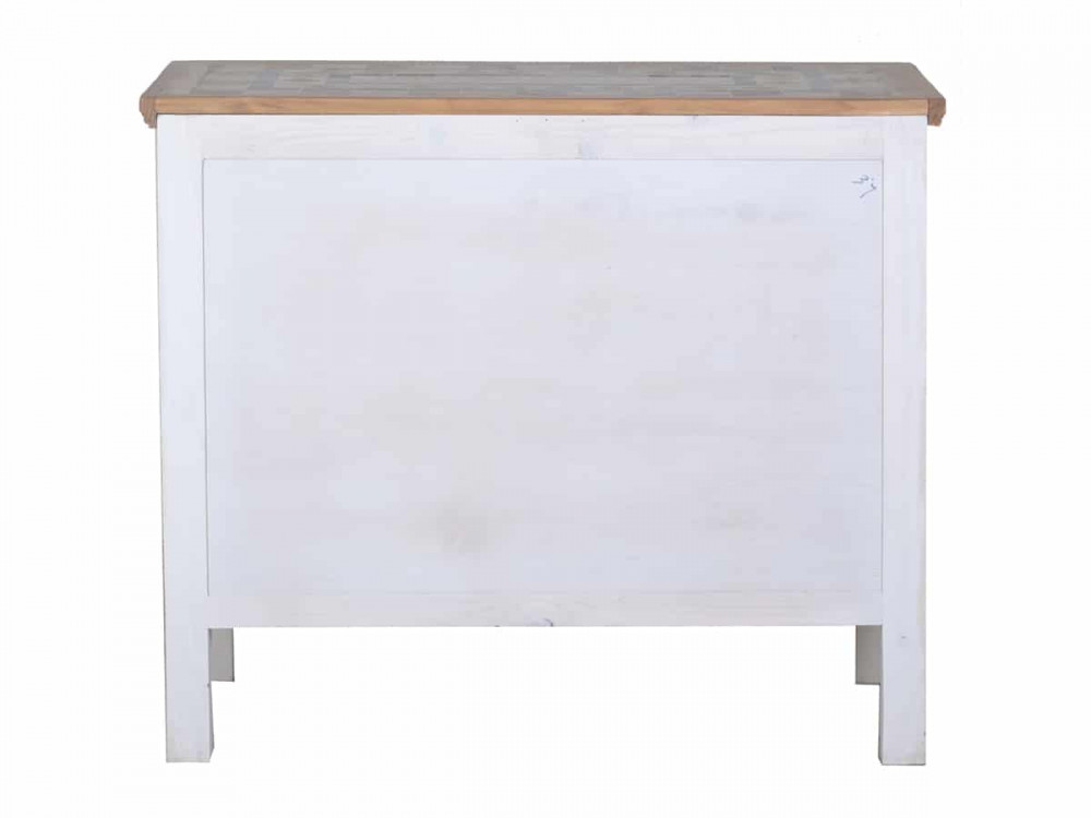 Küchenmodul Mexico Möbel Landhaus Pinie Weiß