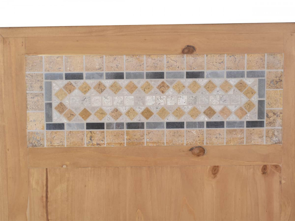 Küchenmodul Mexico Möbel Landhaus Pinie Weiß