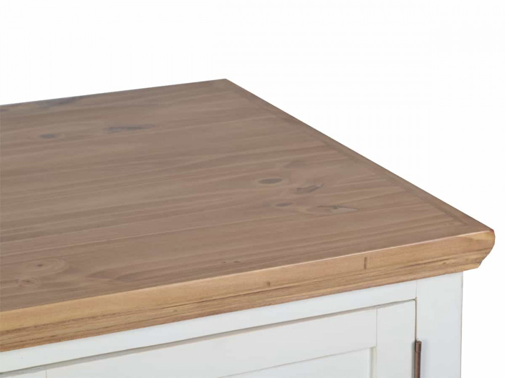 Küchenmodul Mexico Möbel Landhaus Pinie Weiß