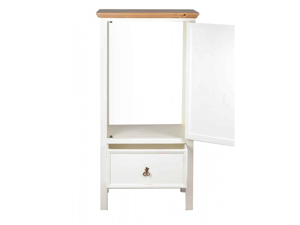 Küchenmodul Mexico Möbel Landhaus Pinie Weiß