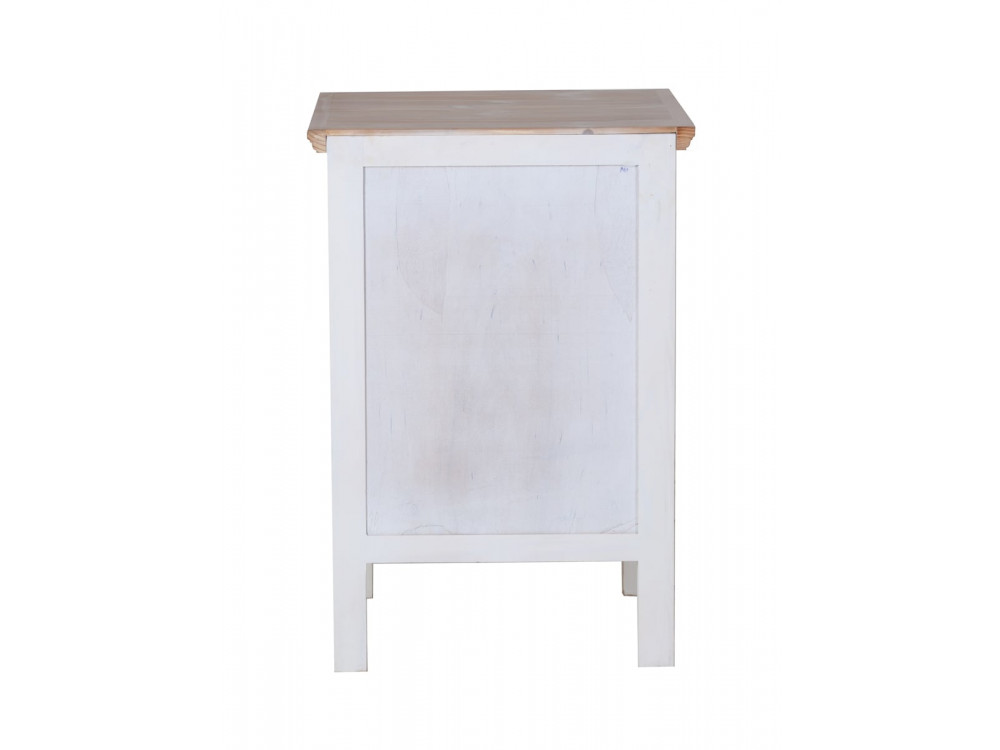 Küchenmodul Mexico Möbel Landhaus Pinie Weiß