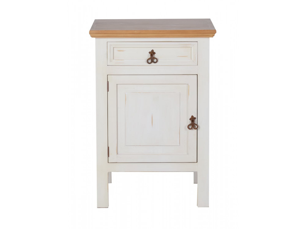 Küchenmodul Mexico Möbel Landhaus Pinie Weiß