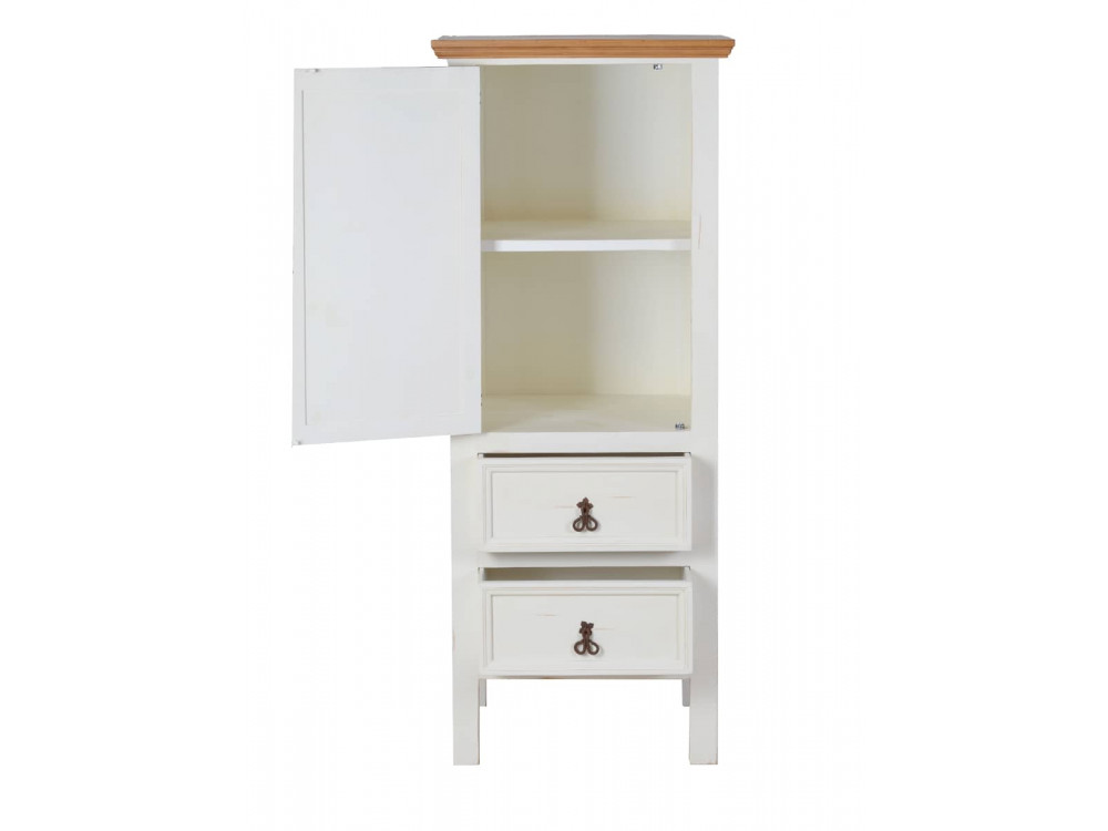 Küchenmodul Mexico Möbel Landhaus Pinie Weiß