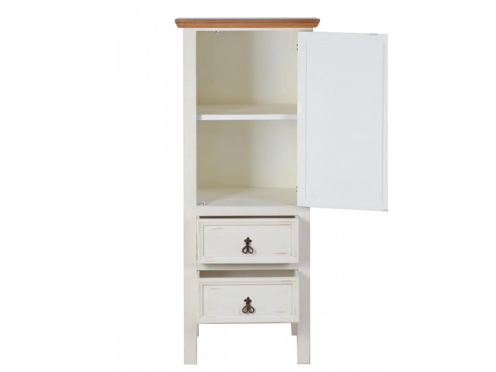 Küchenmodul Mexico Möbel Landhaus Pinie Weiß