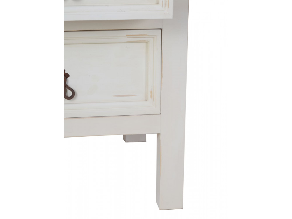 Küchenmodul Mexico Möbel Landhaus Pinie Weiß