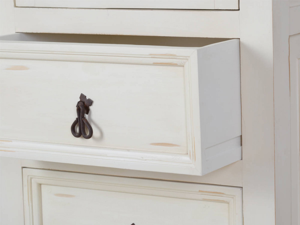 Küchenmodul Mexico Möbel Landhaus Pinie Weiß