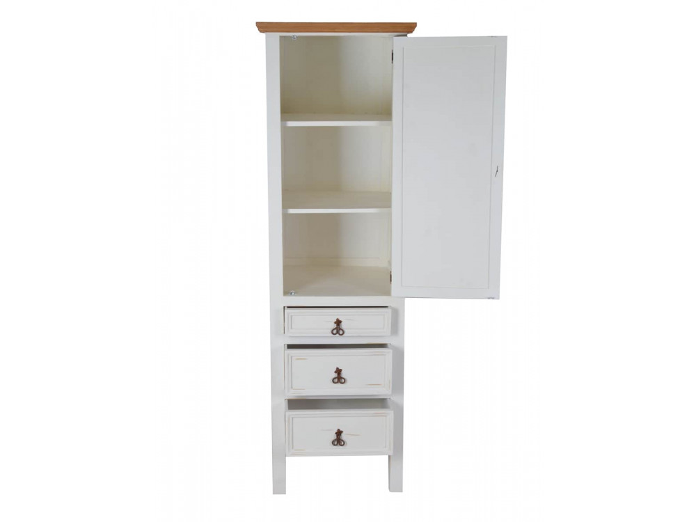 Küchenmodul Mexico Möbel Landhaus Pinie Weiß