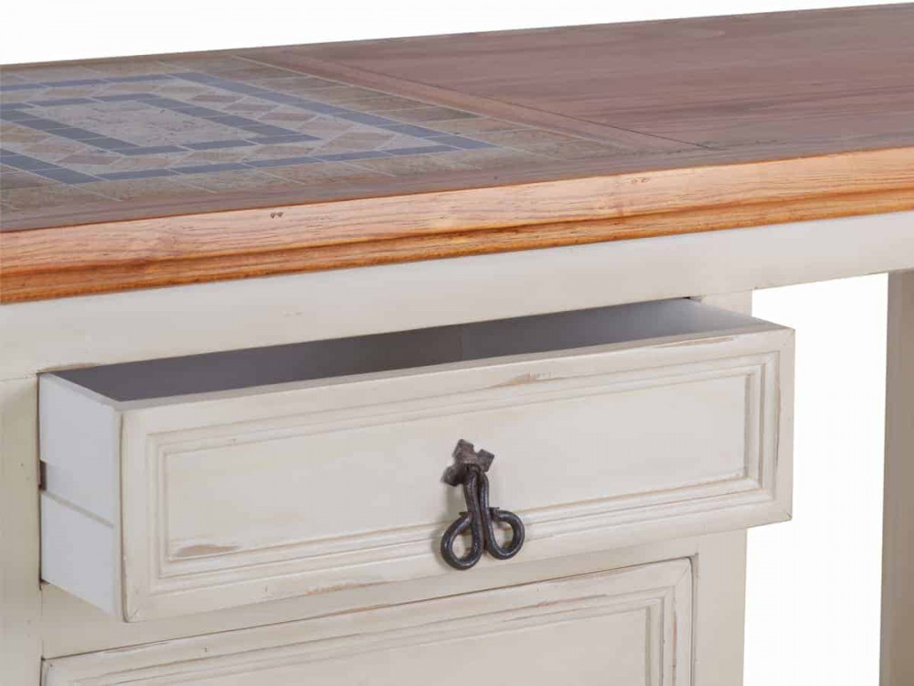 Küchenmodul Mexico Möbel Landhaus Pinie Weiß