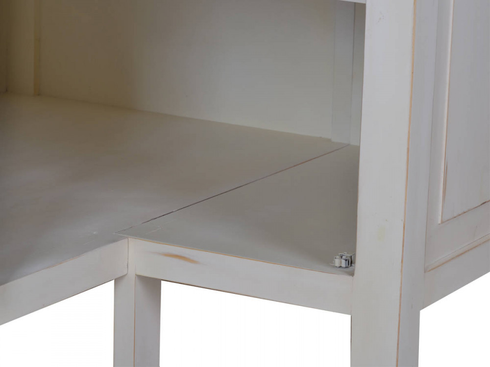 Küchenmodul Mexico Möbel Landhaus Pinie Weiß