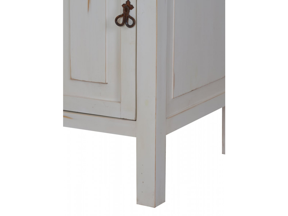 Küchenmodul Mexico Möbel Landhaus Pinie Weiß