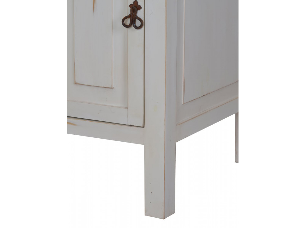 Küchenmodul Mexico Möbel Landhaus Pinie Weiß