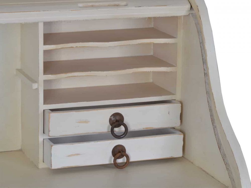 Sekretär Mexico Möbel Landhaus Pinie Weiß