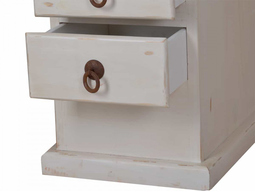 Sekretär Mexico Möbel Landhaus Pinie Weiß