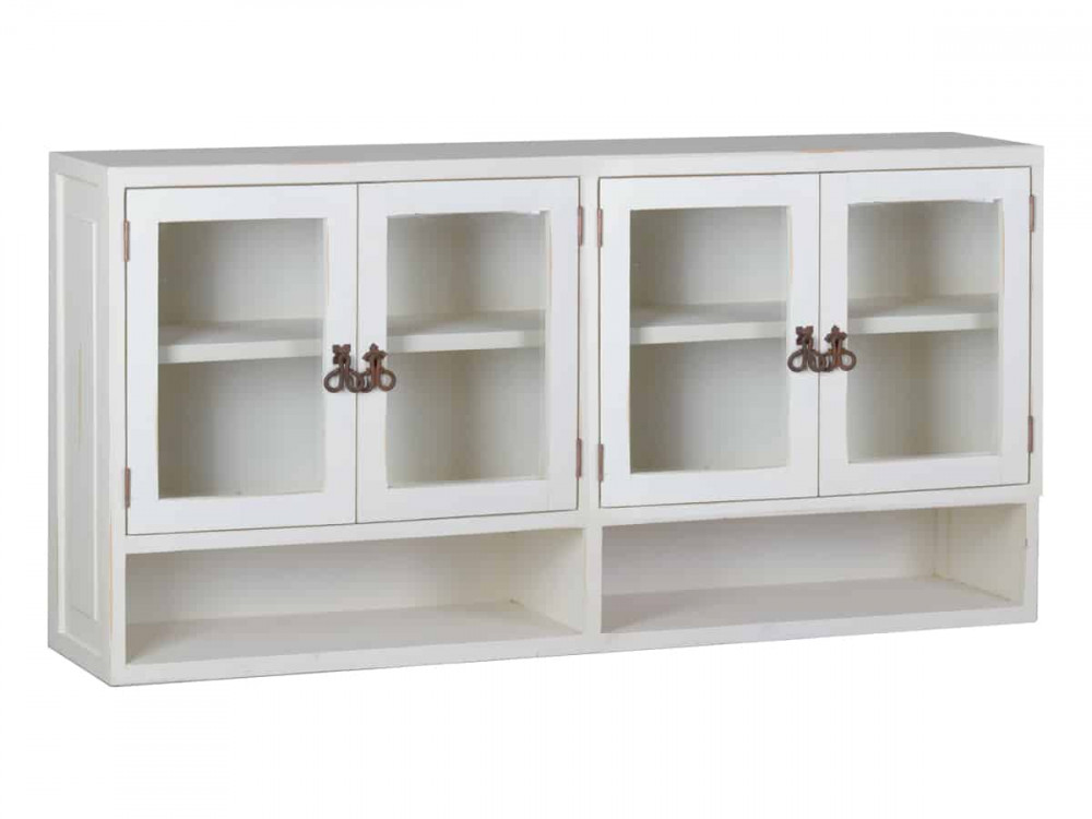 Hängeschrank Mexico Möbel Landhaus Pinie Weiß