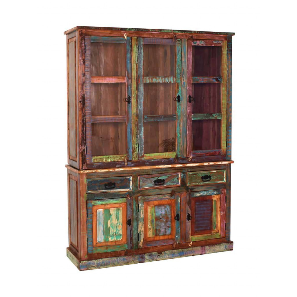 Buffet Seaside Shabby Chic Recycletes Holz Braun